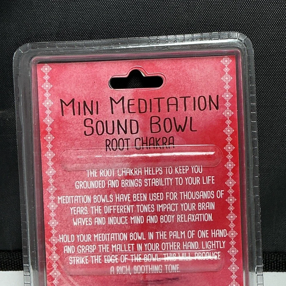 Mini Meditation‎ Sound Bowl root chakra